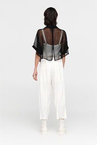 Accent Jacket Black Sheer