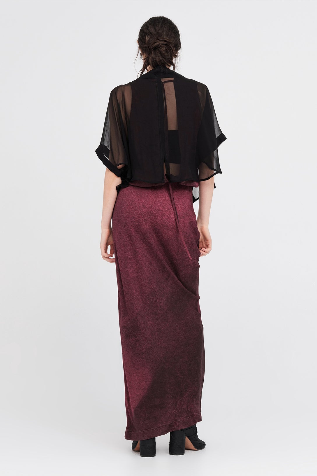 Accent Jacket Black Sheer