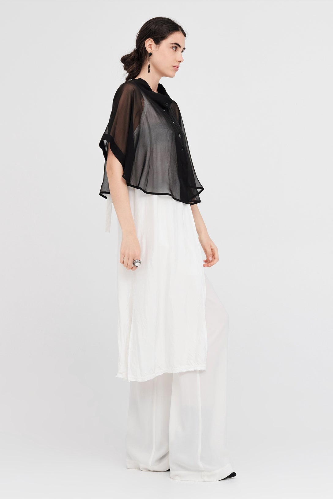 Accent Jacket Black Sheer