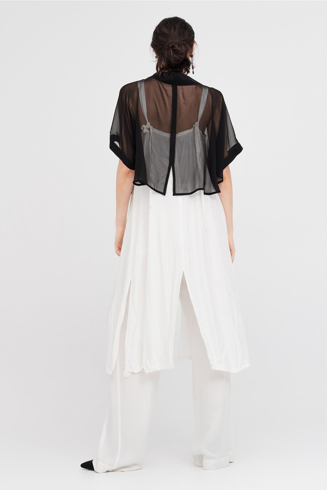 Accent Jacket Black Sheer
