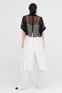 Accent Jacket Black Sheer