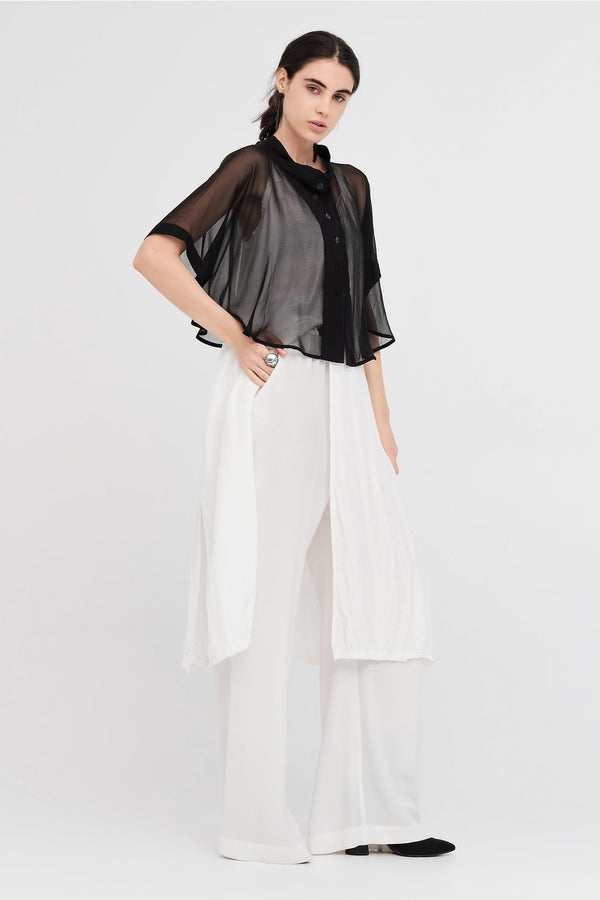 Accent Jacket Black Sheer