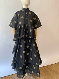 Dotto Layer Skirt Black