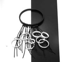 Paola Necklace - Black and White