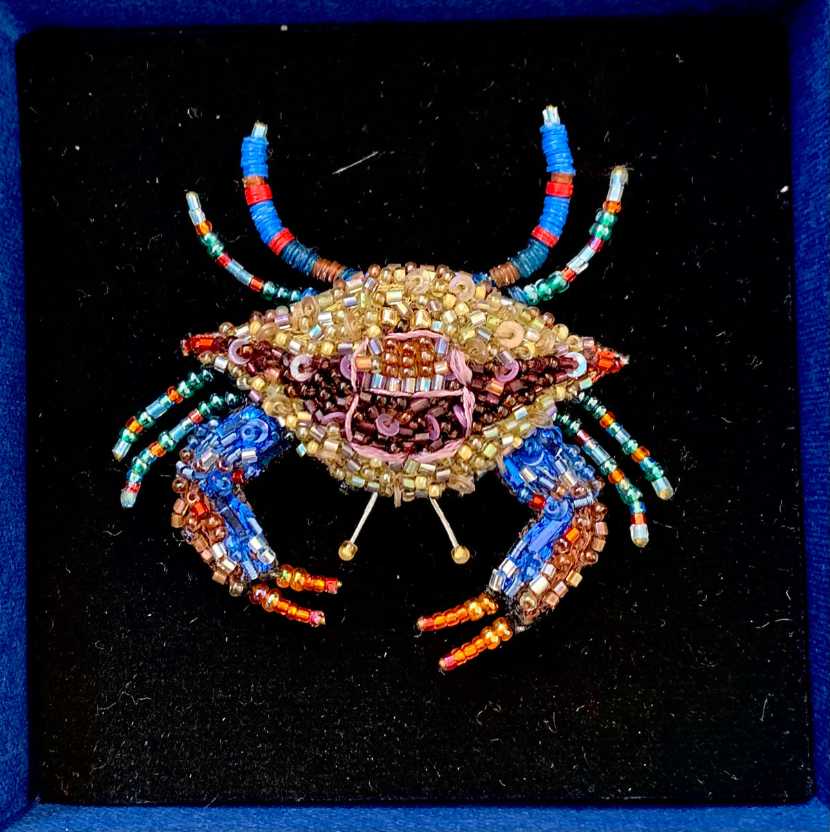 Maryland Crab Brooch