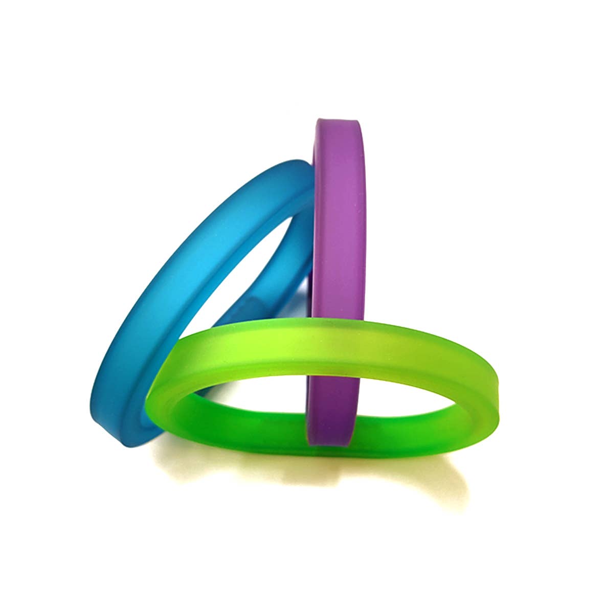 DRIM TRIO bracelets ESSENTIALS line: Turquoise Violet Green