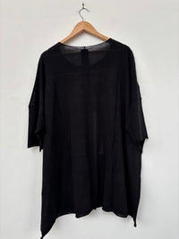 Black Ivory Jacquard Tunic