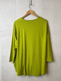 Nico Lime Long Tee Top