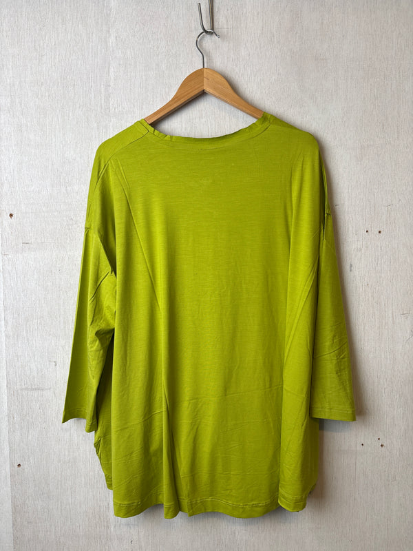 Nico Lime Long Tee Top