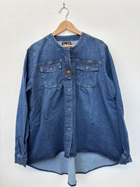 Denim Shirt Jacket  8035