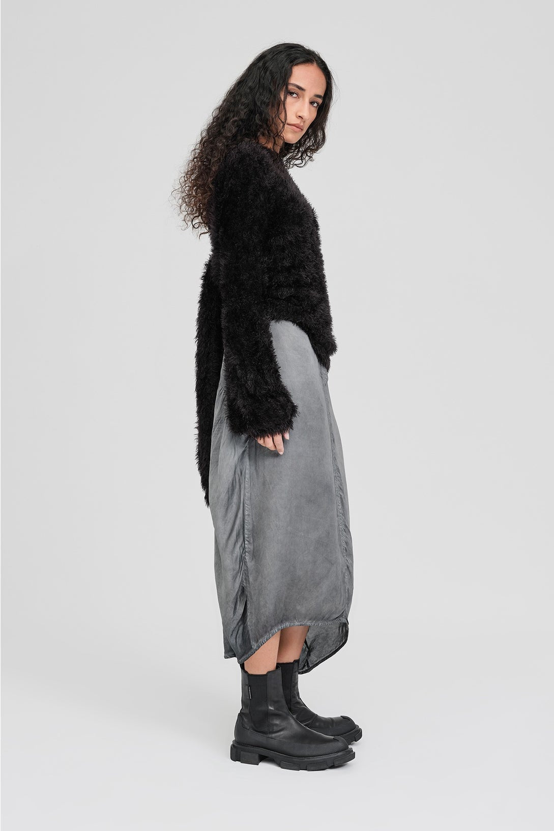 Sweep Cardigan Black