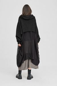 Ribbed Reversible Uphold Sweater - Black