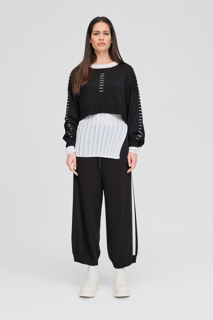 Cropt Contentment Pant - Black