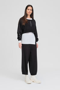 Cropt Contentment Pant - Black