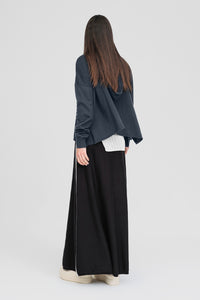 Stitched Lucent Hoodie - Storm