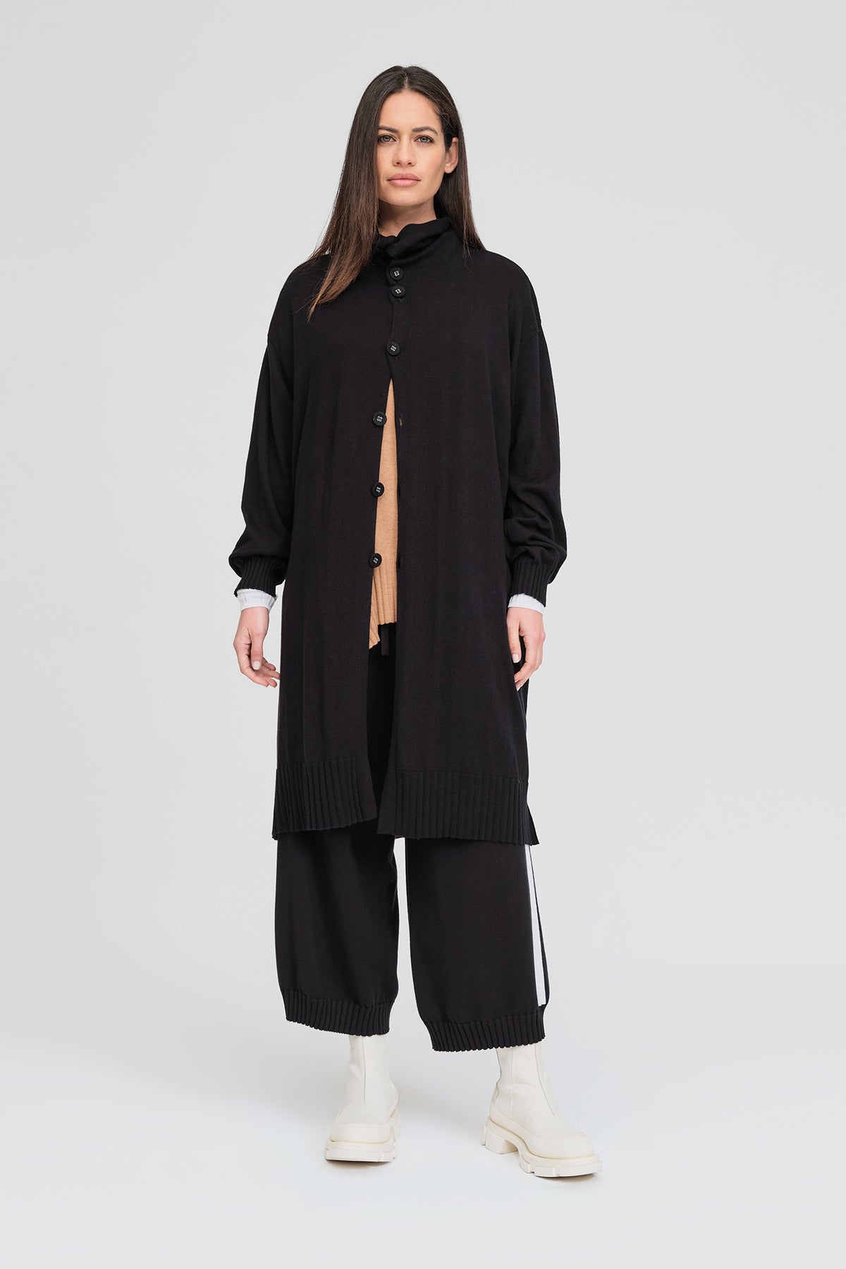 Pinned Coat - Black