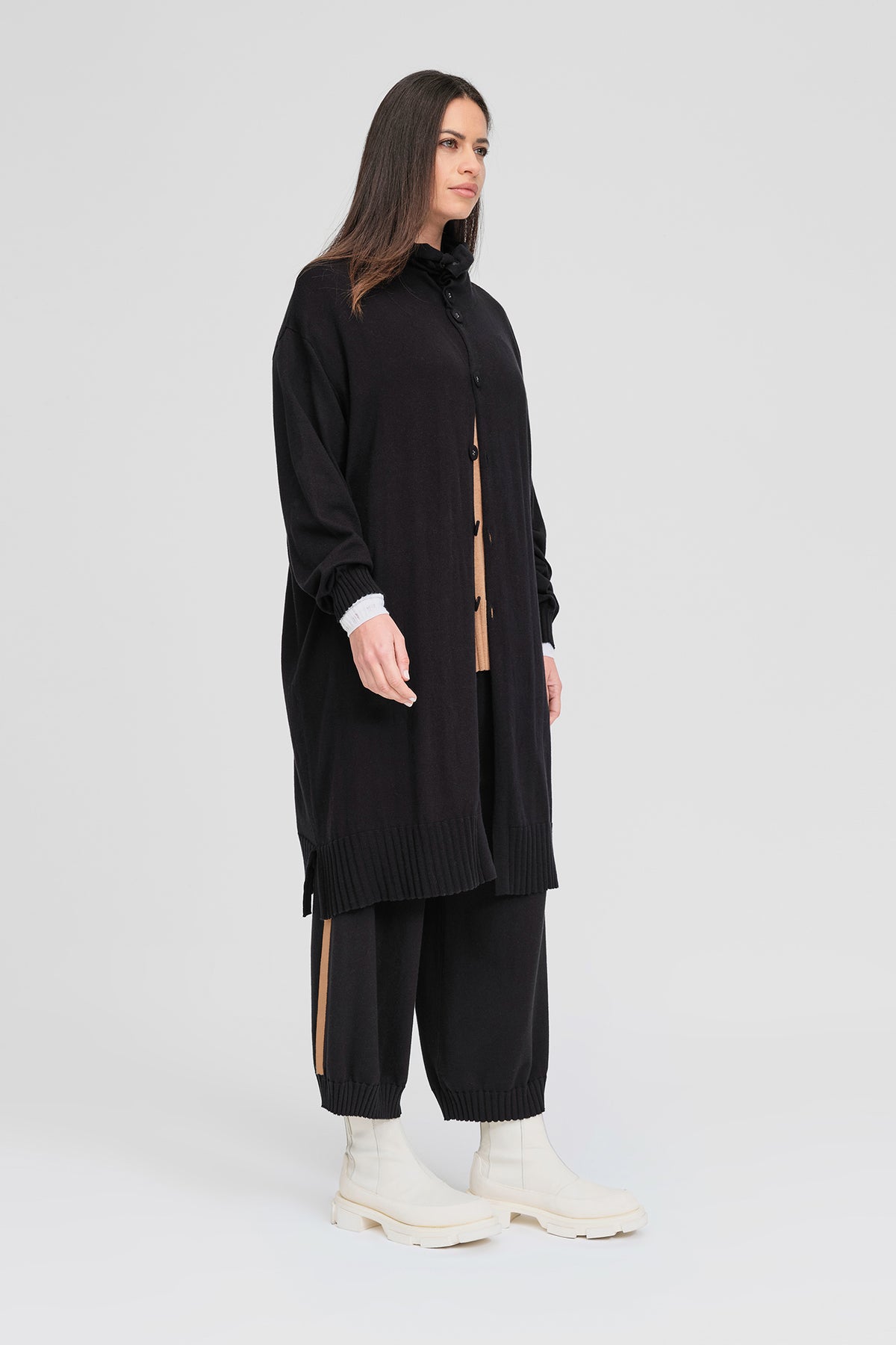 Pinned Coat - Black