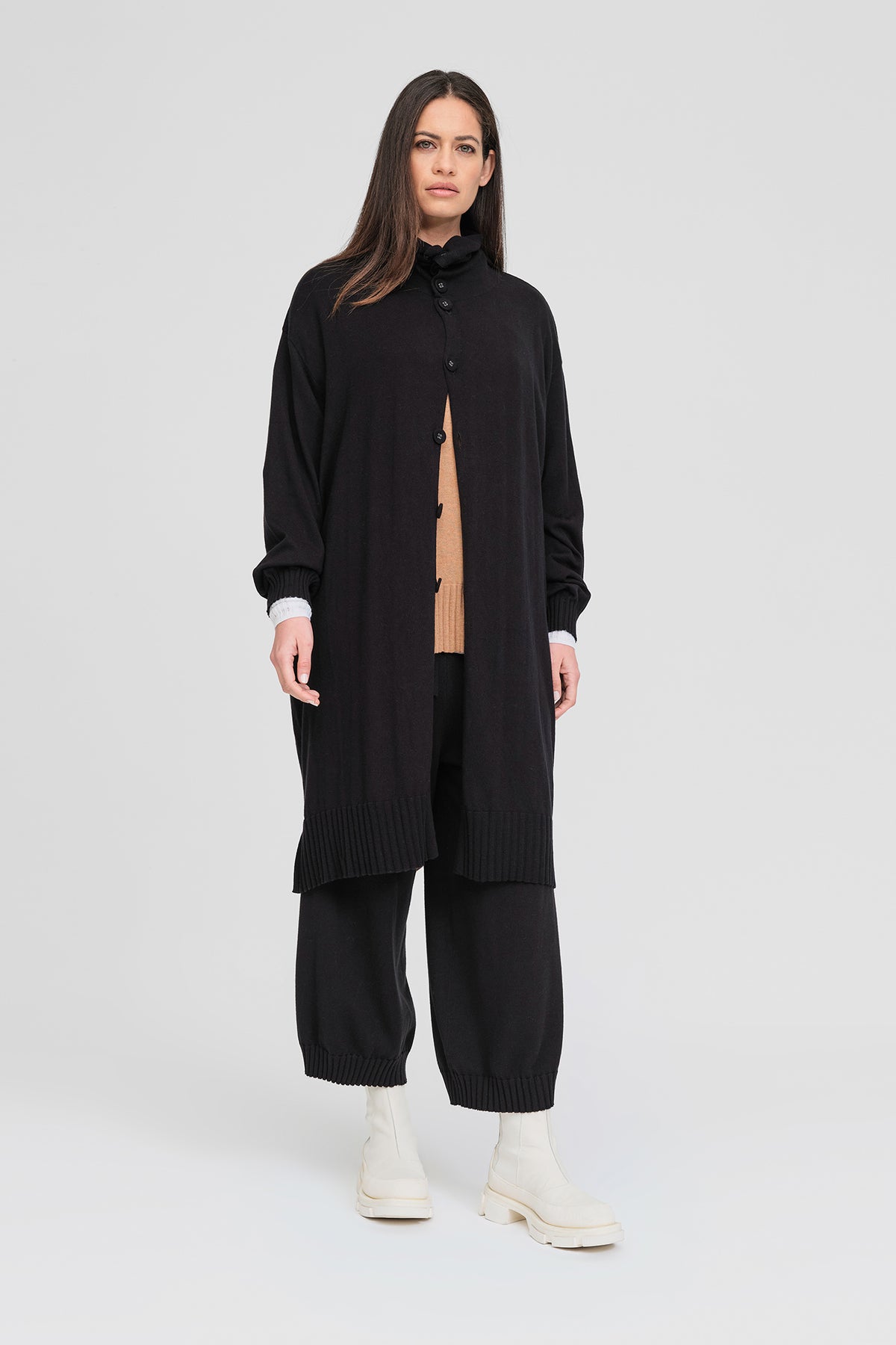 Pinned Coat - Black
