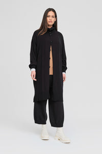 Pinned Coat - Black