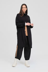 Pinned Coat - Black
