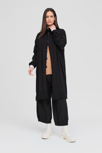 Pinned Coat - Black