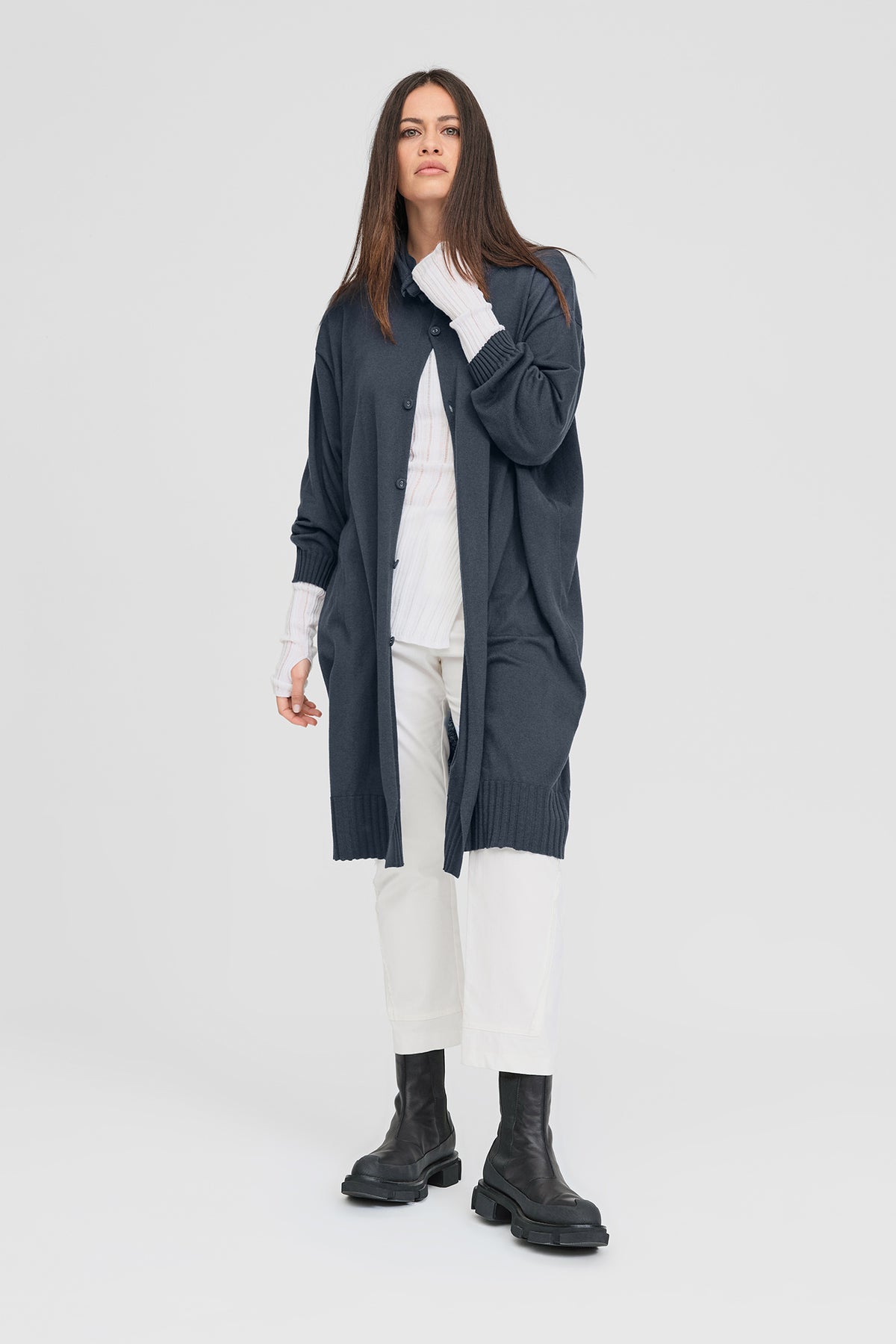 Pinned Coat - Storm