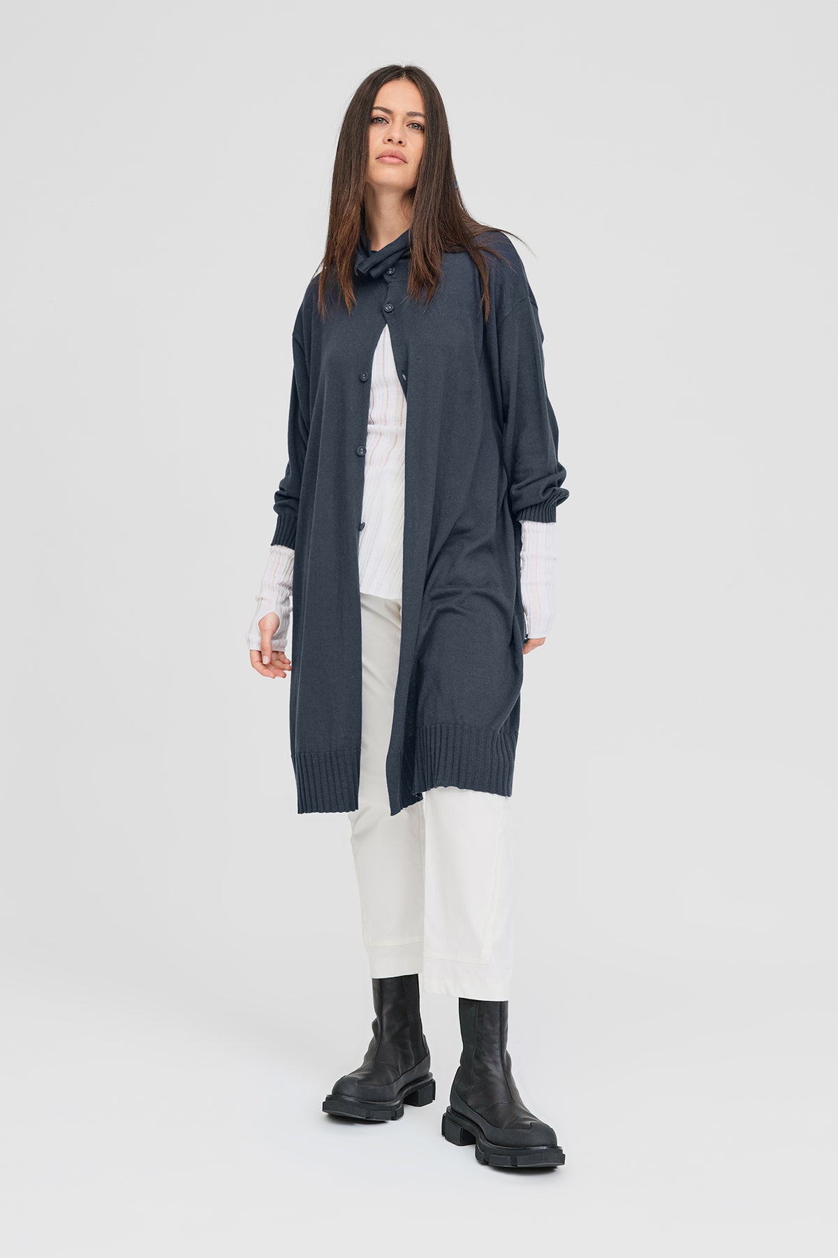 Pinned Coat - Storm