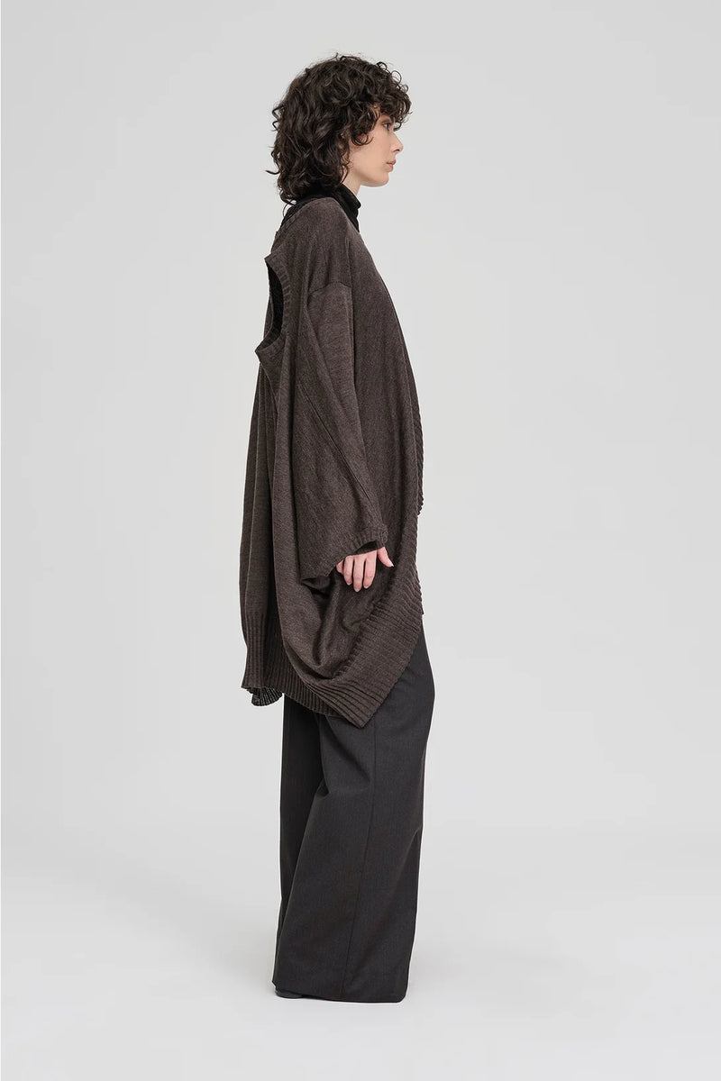 Abstract Sweater Chocolate
