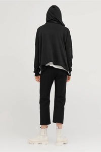 Subject Hoodie Black Ivory