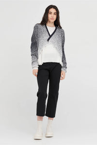 Gradient Submerge Sweater Smoke/Ivory