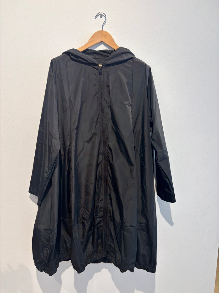Rain Coat In A Bag- Black