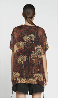 Tee Shirt Gre Carnation