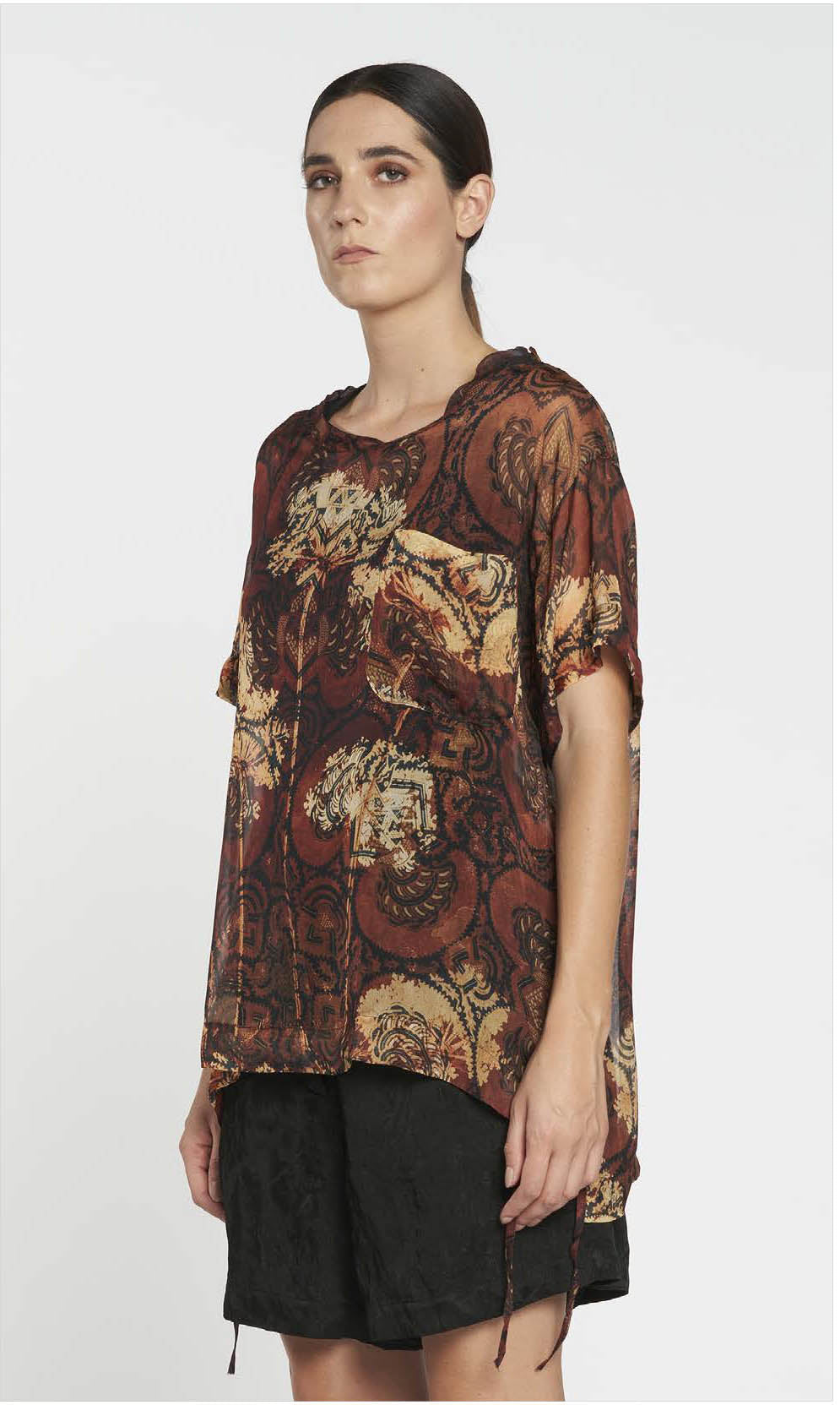 Tee Shirt Gre Carnation
