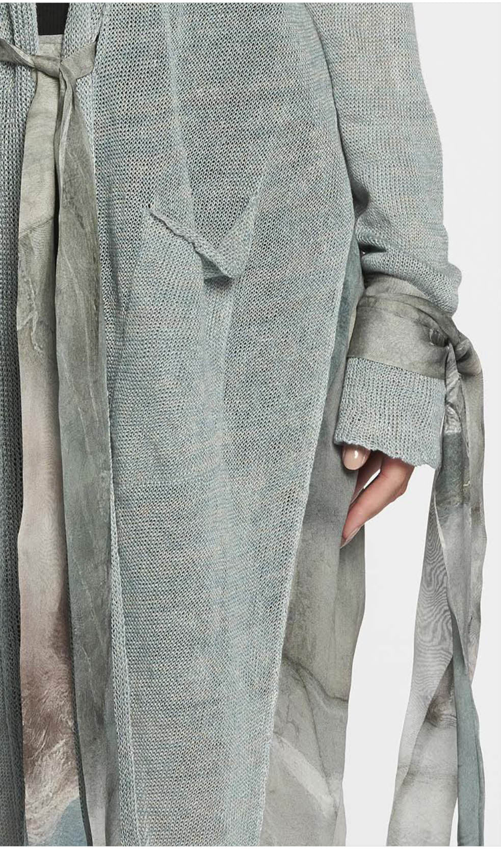 Pra Knit Cardigan Ciel