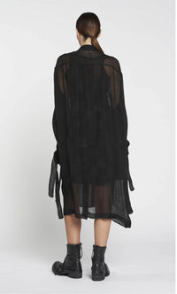Pra Knit Cardigan Black