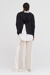 Calibration Hoodie Black Ivory
