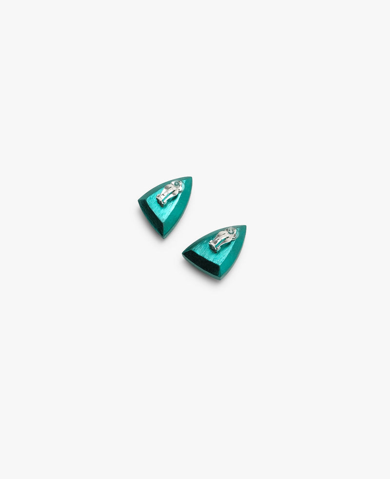 Polar Earclips in Turquoise