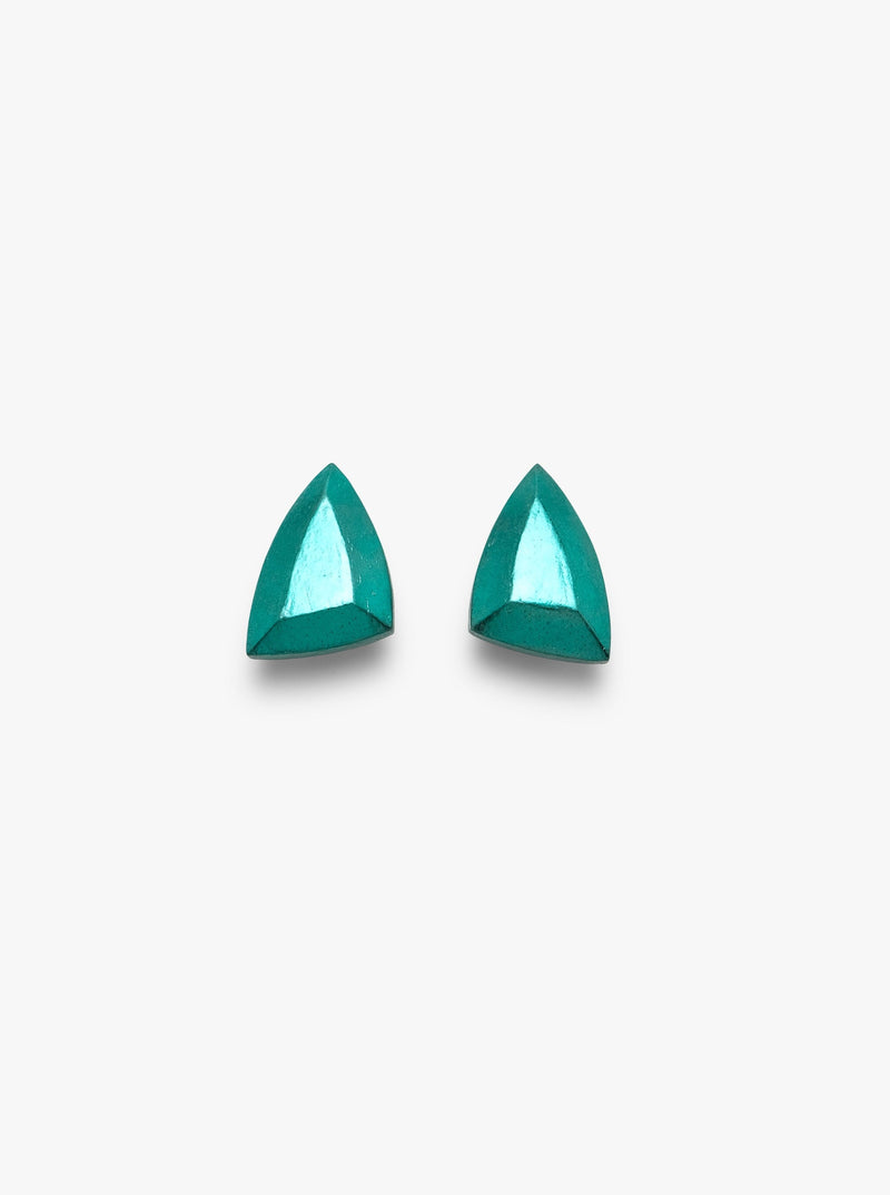 Polar Earclips in Turquoise