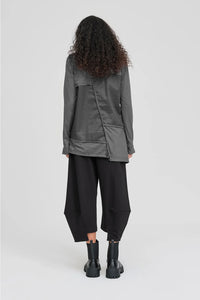 Sectioned Tunic Pewter