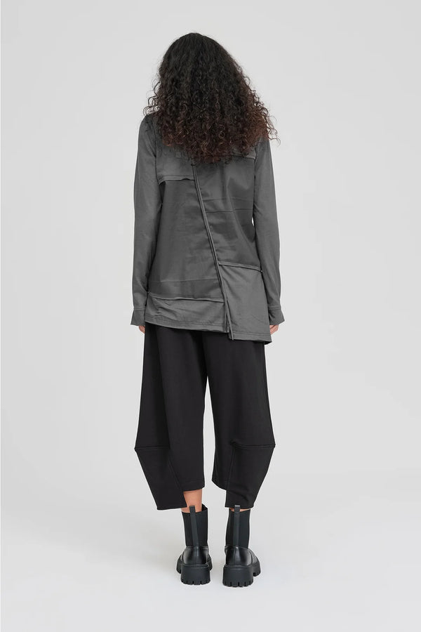 Sectioned Tunic Pewter