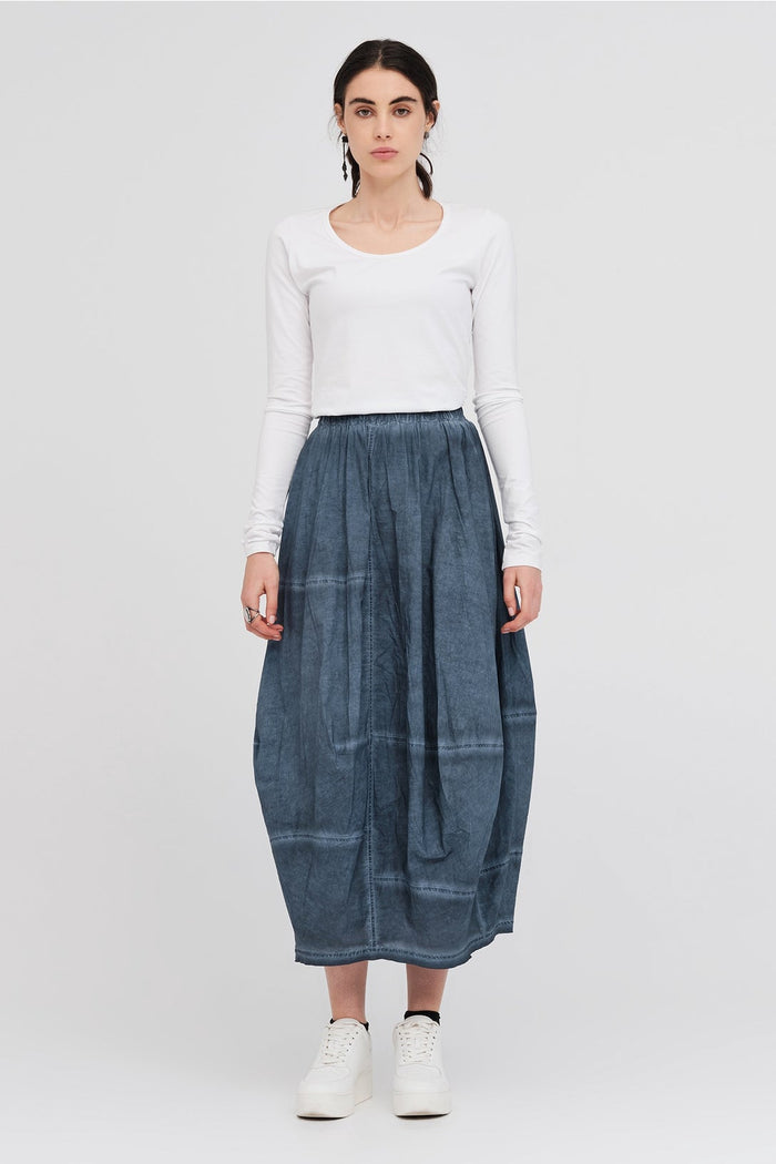 Difference Skirt Diffused Indigo