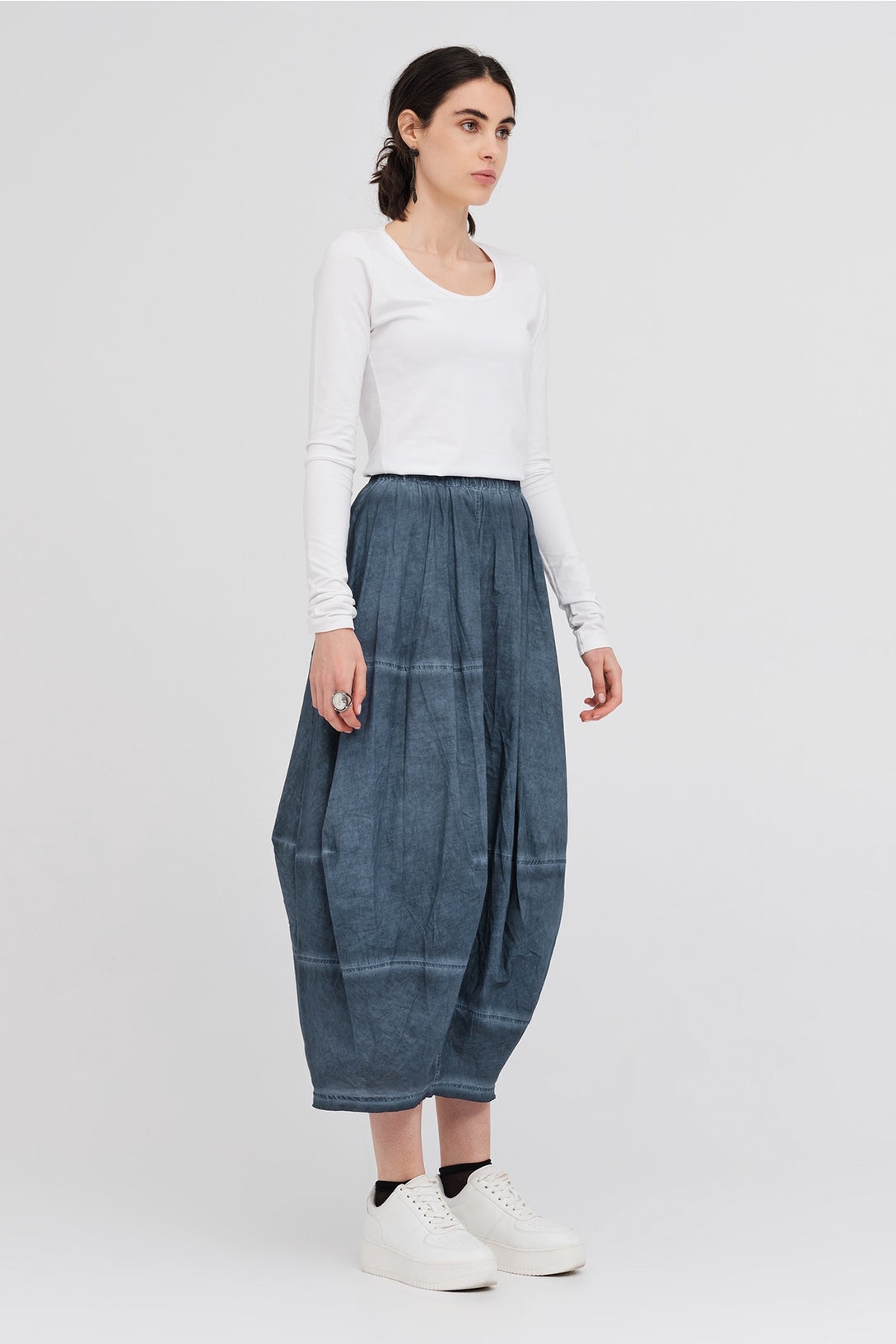 Difference Skirt Diffused Indigo
