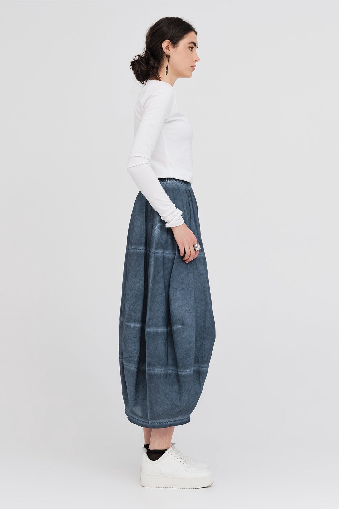 Difference Skirt Diffused Indigo