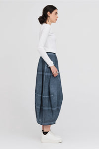 Difference Skirt Diffused Indigo