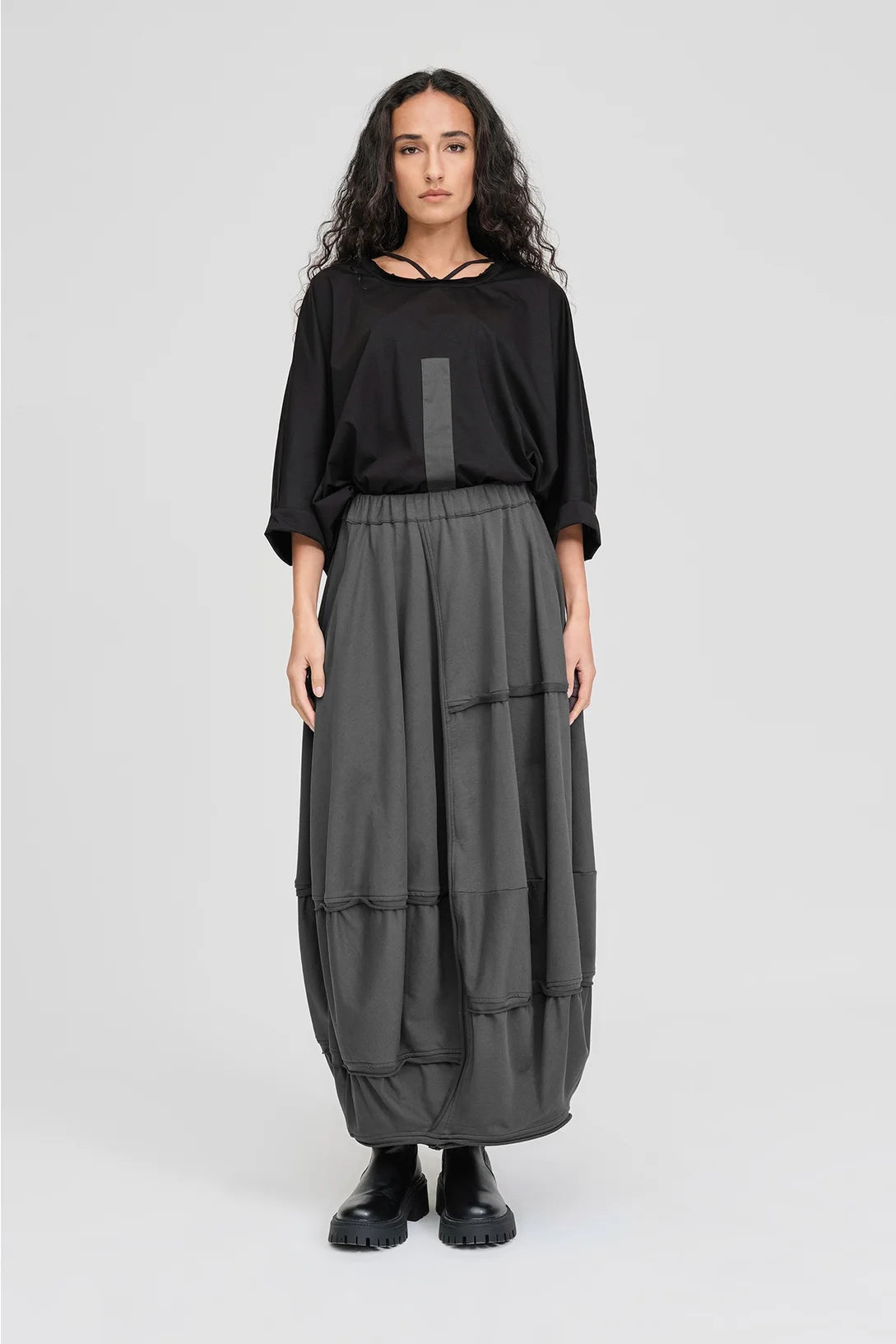 Difference Skirt Pewter