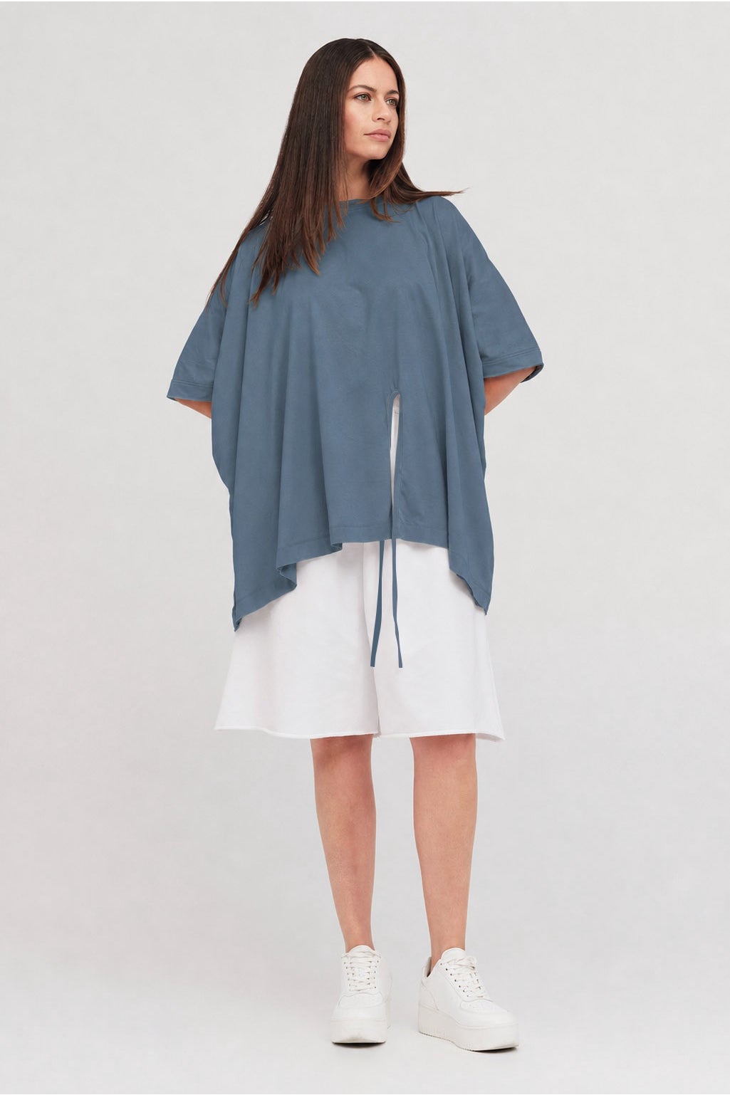 Tied Faction Tee Indigo Indigo