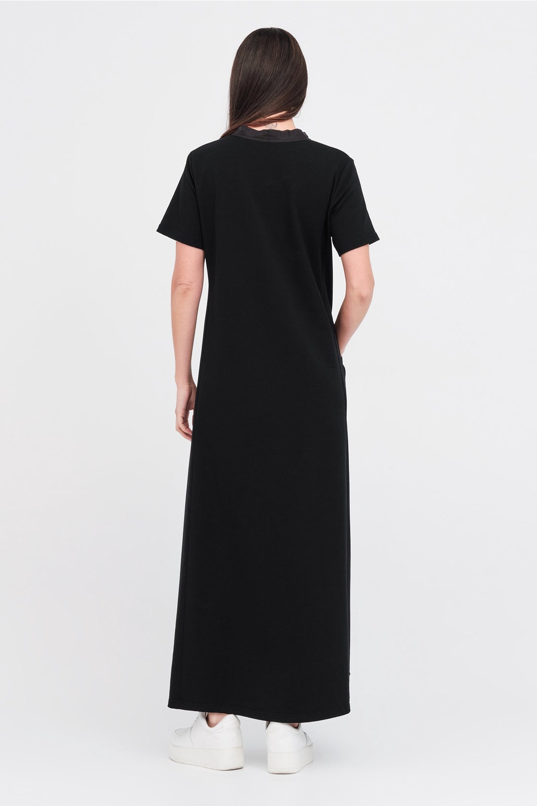 Sector Dress Black Ivory