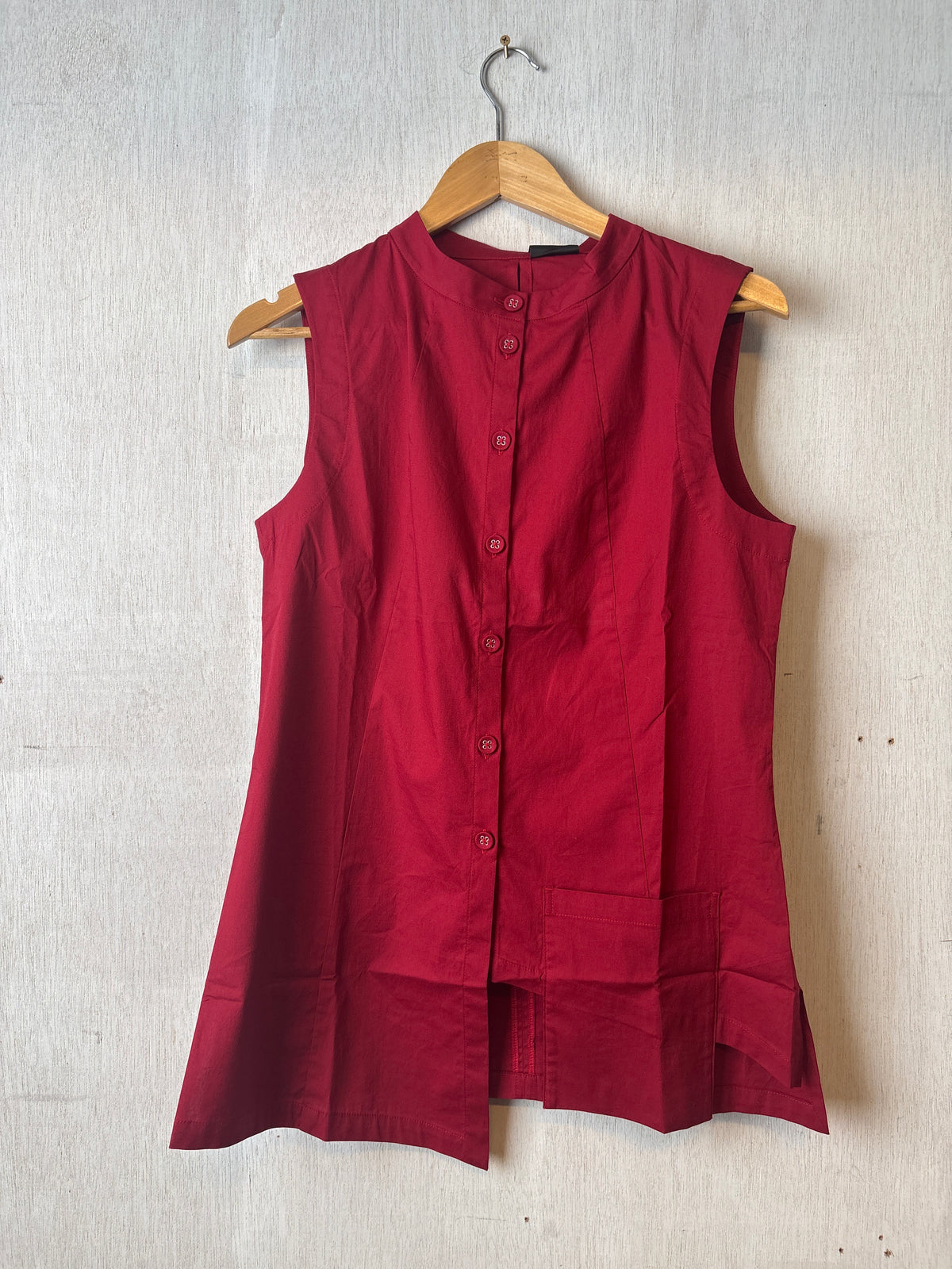 Overtone Shirt Scarlet
