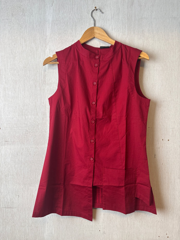Overtone Shirt Scarlet