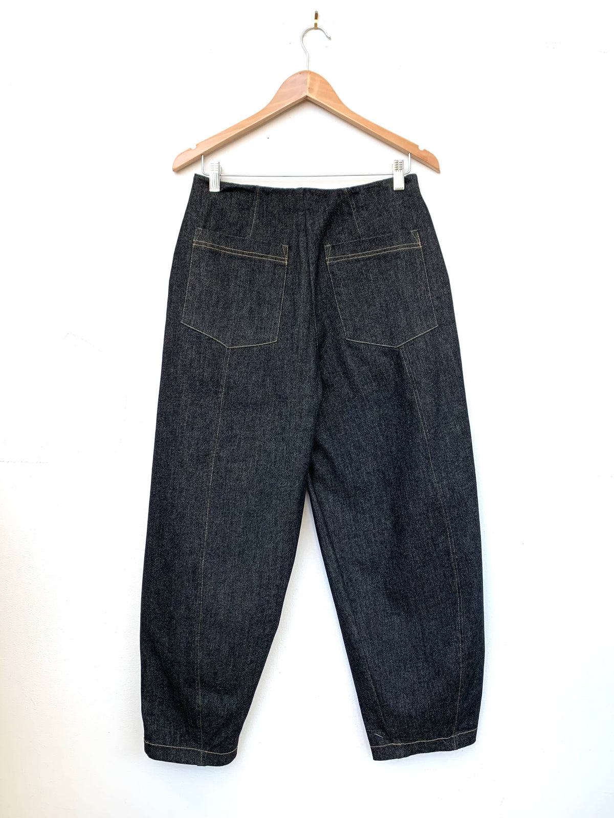 Beta Black Denim Pant